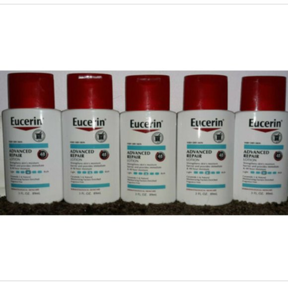 Eucerin Other - 5 New Eucerin Advanced Repair Lotion 3 fl oz.